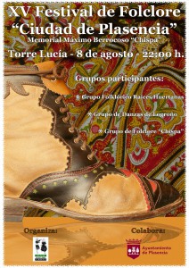 festival del folclore Ciudad de PLasencia Chispa