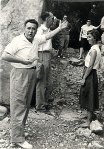 Martín Almagro Basch, gran arqueólogo y desterrado a Cataluña por el franquismo, al ser un destacado "hedillista" (Foto: "¡Ay, Carmela!")